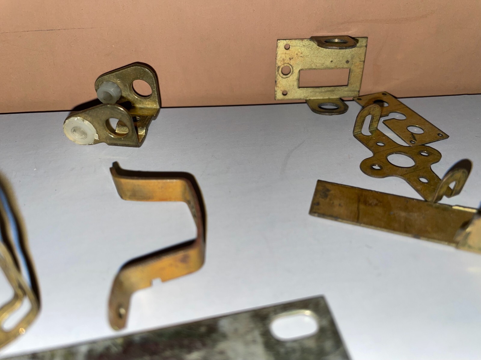 Lot of 1/24 scale Brass slot car chassis parts OLDIES eBay