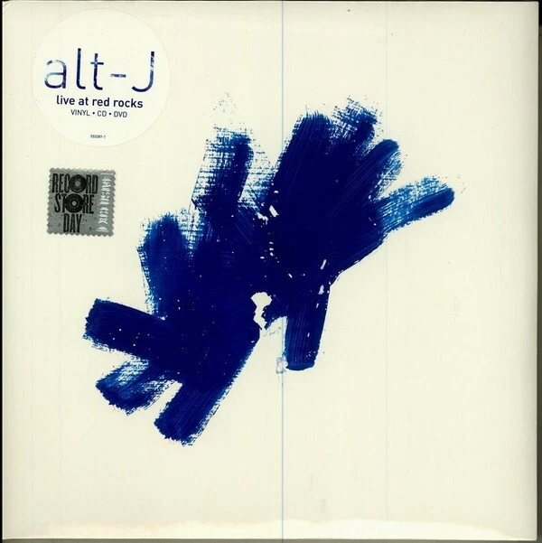 AltJ Red Rocks live Blue vinyl + DVD + D/L Official release sealed 33rpm - Image 3 of 4