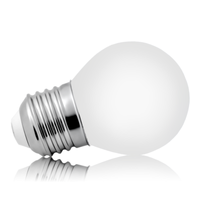 Led Filament Leuchtmittel Set E27 G45 4W Milk Warmweiss Lampe Birne Kwazar