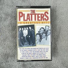 The Platters 20 Greatest Hits Cassette Black Tulip