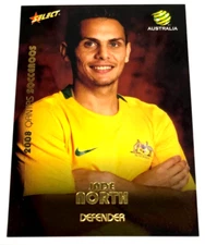 2008-09 SELECT A-LEAGUE TRADING CARD SOCCEROOS CHASE CARD SR24 JADE NORTH