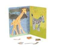 Magnetspiel Tier-Puzzle Kinder Holzspielzeug Lernspiel Motorik