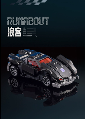 Blokees Wheels IDW Transformers C01 Runabout Vehicle 1:64 Assembly