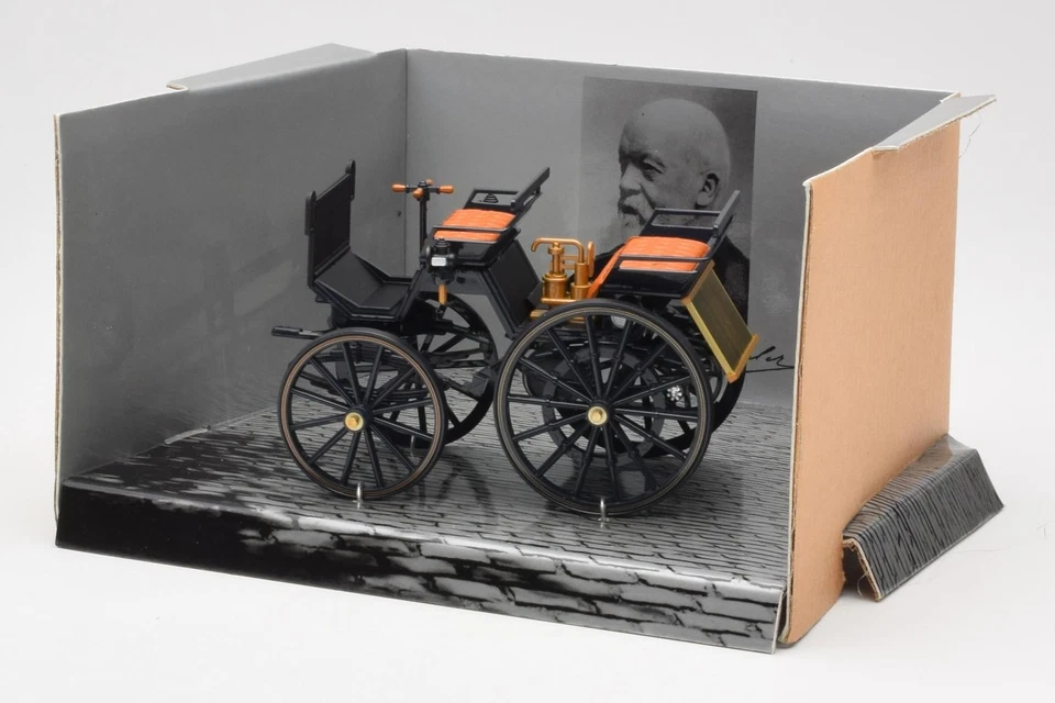 B66040002 Daimler Motorkutsche 1886 Minichamps 1/24 - Image 3 of 4