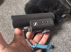 Sennheiser MKE 400 II Highly Directional On-Camera Shotgun Microphone (Used)