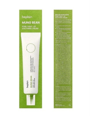 beplain Mung Bean Pore Tight-Up Soothing Cream Niacinamide 60 ml/2.02 fl oz