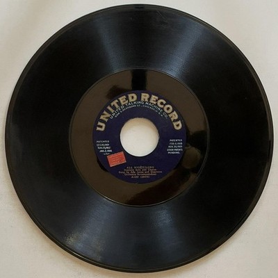 Ada Jones / Collins & Harlan 78 rpm E- United Record A1297 (1913 pressing)