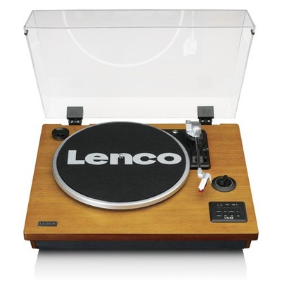 Lenco LS-55WA - Plattenspieler mit Bluetooth,USB,MP3,Lautsprecher - Holz