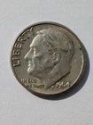1964-P Roosevelt Dime, 90% Silver , Plus a Crusty Mystery Date (Silver?Clad?)