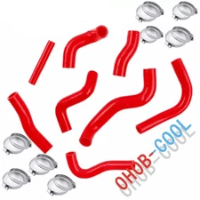 Red For Yamaha TRI-Z 250 YTZ250 3 WHEELER TRI Z 250 RADIATOR HOSE CLAMPS 1985 86