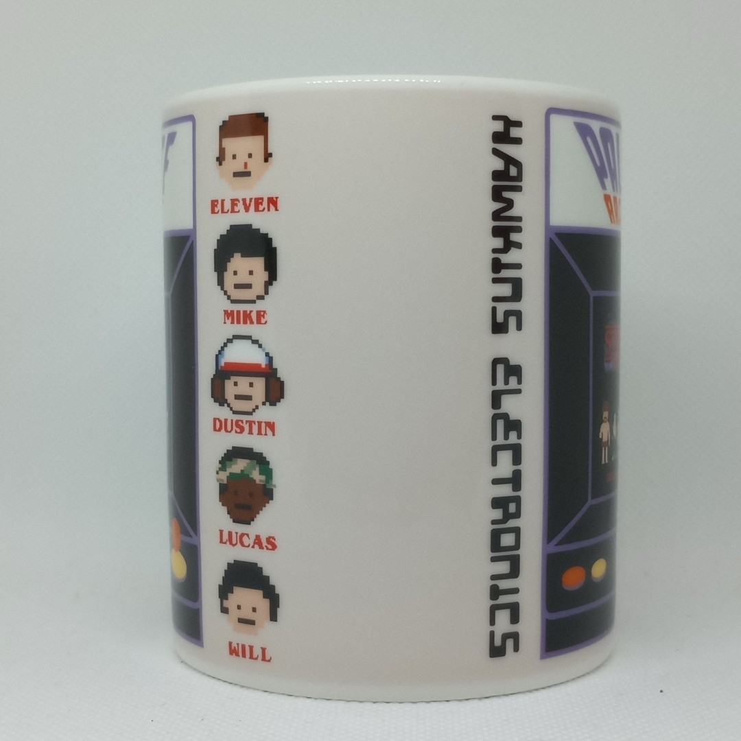 Stranger Things Coffee Mug Hawkins Electronics Palace Arcade Paladone 10 oz Cup