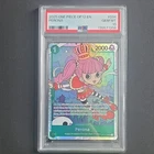 One Piece Perona OP12-034 Legacy of the Master Super Rare Full Art Holo PSA 10