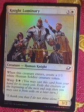 FOIL Knight Luminary Edge of Eternities Magic The Gathering MTG White card human