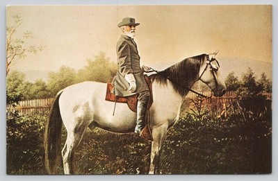 Robert E. Lee on Traveller Postcard, 1868 Michael Miley Portrait Print