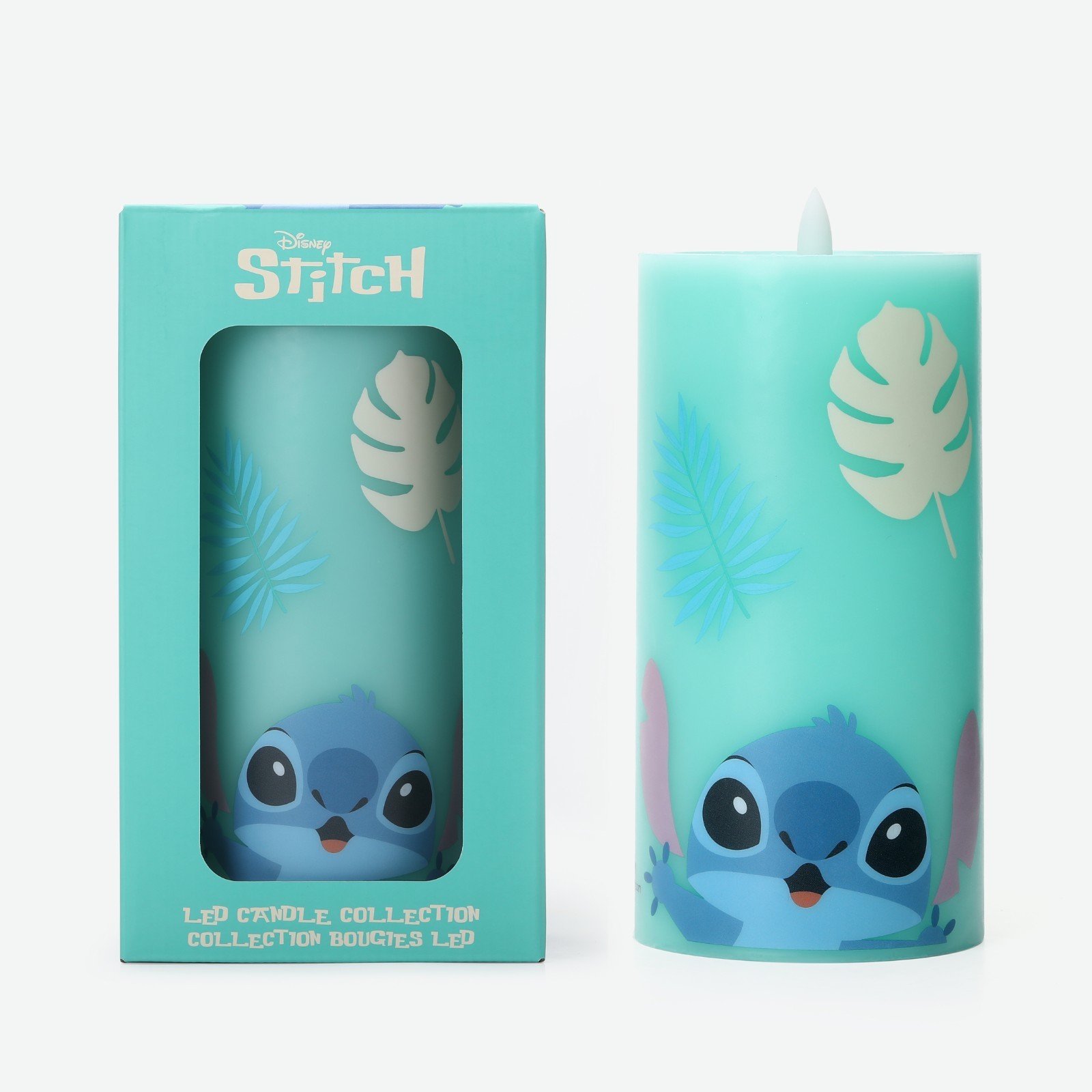 Disney’s Stitch Inspired Turquoise LED Candle (Single Flame)