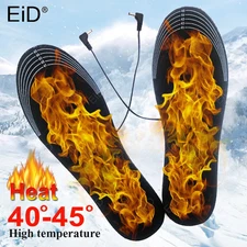 USB Heated Insoles Winter Warm Sport Insoles
