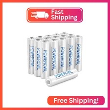 POWEROWL AAA Rechargeable Batteries High Capacity, Low Self Discharge HR03 Batte
