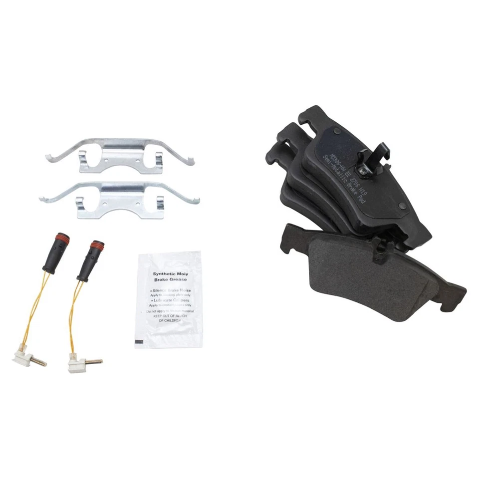 Kit de pastillas de freno y rotor semimetálico para Mercedes-Benz Foto 3 de 4