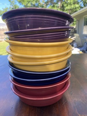 Vintage Fiesta Ware Classic Rim Cereal Soup Salad Bowl 6 7/8   Fiestaware