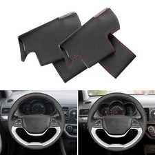 Diy Steering Wheel Leather Cover For Kia Morning 2011-2016 For Picanto 2012-15 Diy Steering Wheel Leather Cover For Kia Morning 2011-2016 For Picanto 2012-15