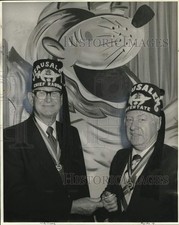 1978 Press Photo Jerusalem Temple Shriners at annual banquet in New Orleans