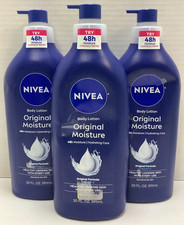 NIVEA Original Moisture Body Lotion with Vitamin E, 20oz, 3 Pack