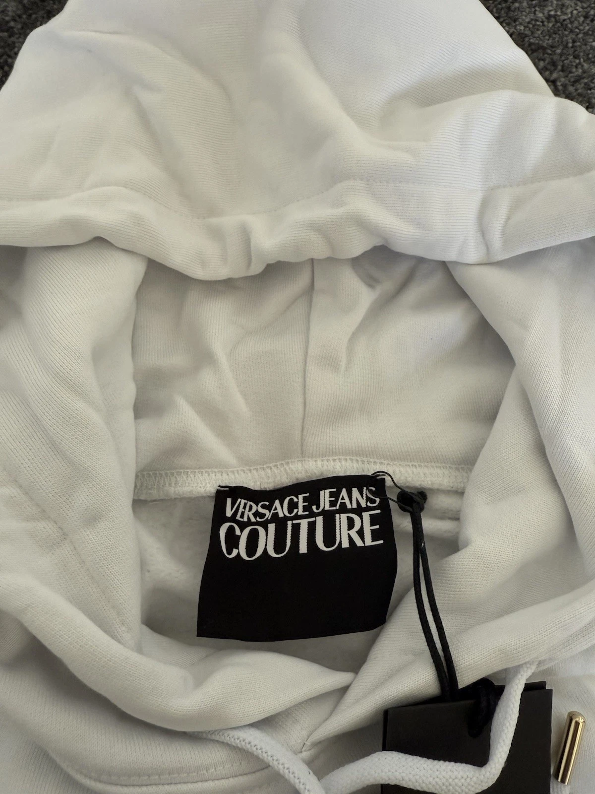 Felpa con cappuccio Versace jeans couture