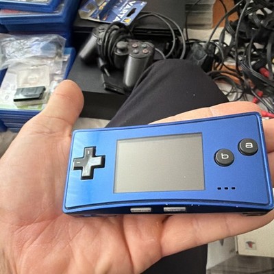 Nintendo Game Boy Micro Handheld-Spielkonsole Blau OXY-002 PAL Game Boy Advance