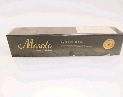 Mosole Eyelash Growth Serum 5ml. Fuller & Longer Eyelashes Sealed. Free Ship!