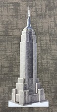 Empire State Building Plastic Stand up 3FT 3D