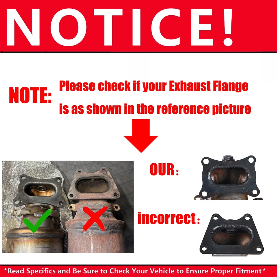 Catalytic Converter Bank 1 & Bank 2 For 2012-2015 Honda Crosstour 3.5L V6 - Image 2 of 4