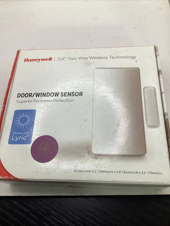 Sensor de puerta/ventana inalámbrico bidireccional Honeywell SiX 🟣 Foto 2 de 4
