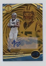2023 Illusions Trophy Collection Gold Signatures 7/25 Jonathan Mingo Auto 18o1