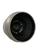 Rare W-Nikkor fl 2.5 cm f4.0 35mm Cine Camera lens nice coatings. Eyemo Mount