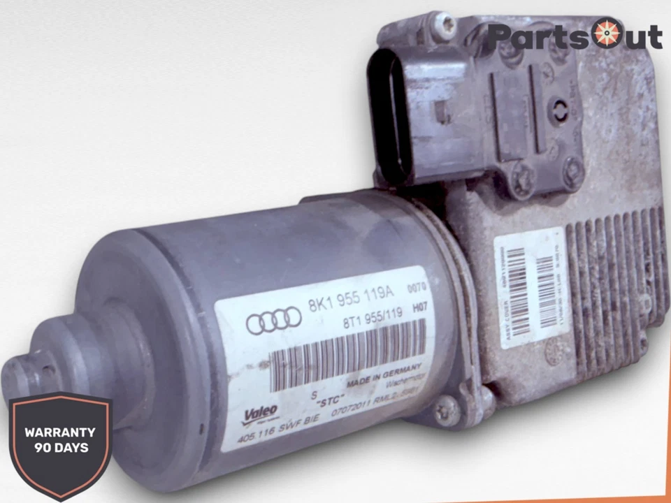 2009-2016 奥迪 A4 ALLROAD FRONT WINDSHEILD WIPER MOTOR 8K1 955 119A 原始设备制造商 — 第 2/4 张图片