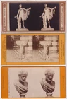 Italia Lot 3 STEREO "Antiques" - Vintage Albumen Prints c.1868-1885