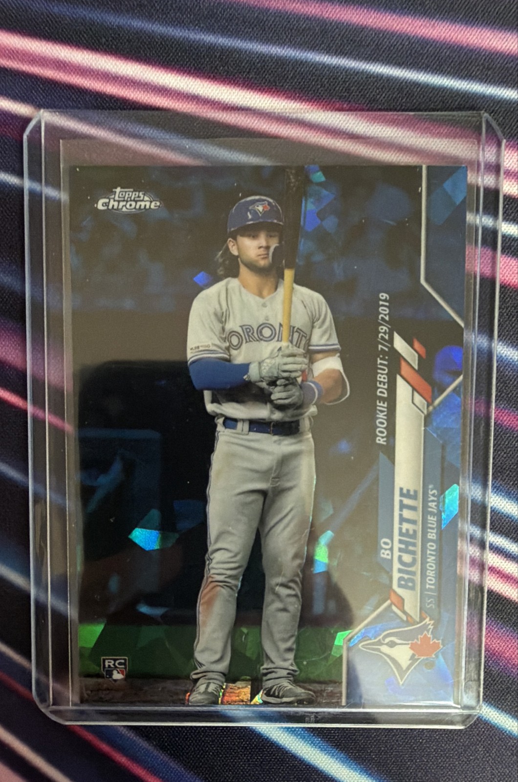 2020 Topps Chrome Update Series Sapphire Edition - Rookie Debut Bo Bichette #U-1