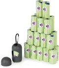 Petlicity 600 Biodegradable Dog Poo Bags with Dispenser 40 Rolls