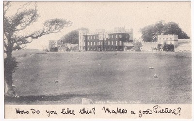Wenvoe Castle Glamorgan Wales Postkarte Francis Frith Serie 1904 Kollotypie Ansichten