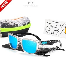 New Spy Polarized Sunglasses Men Classic Ken Block Unisex Square -- C12