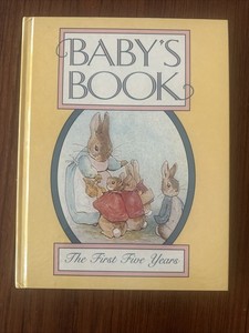 Vintage Beatrix Potter Baby’s Book