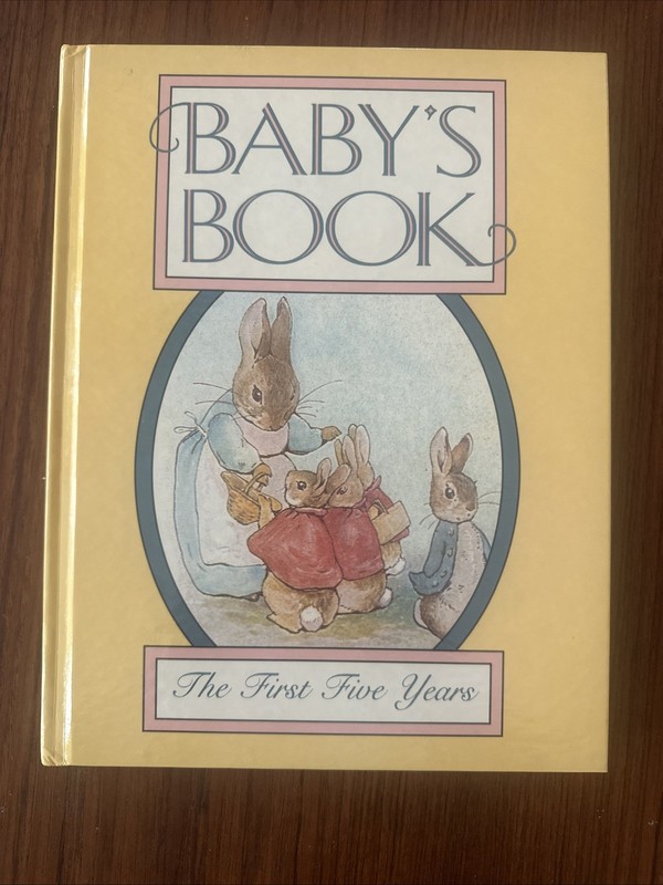 Vintage Beatrix Potter Baby’s Book