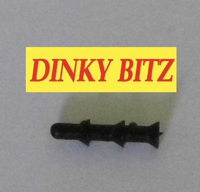 Dinky Spitfire No.719 Repro schwarz Kunststoff Auspuff