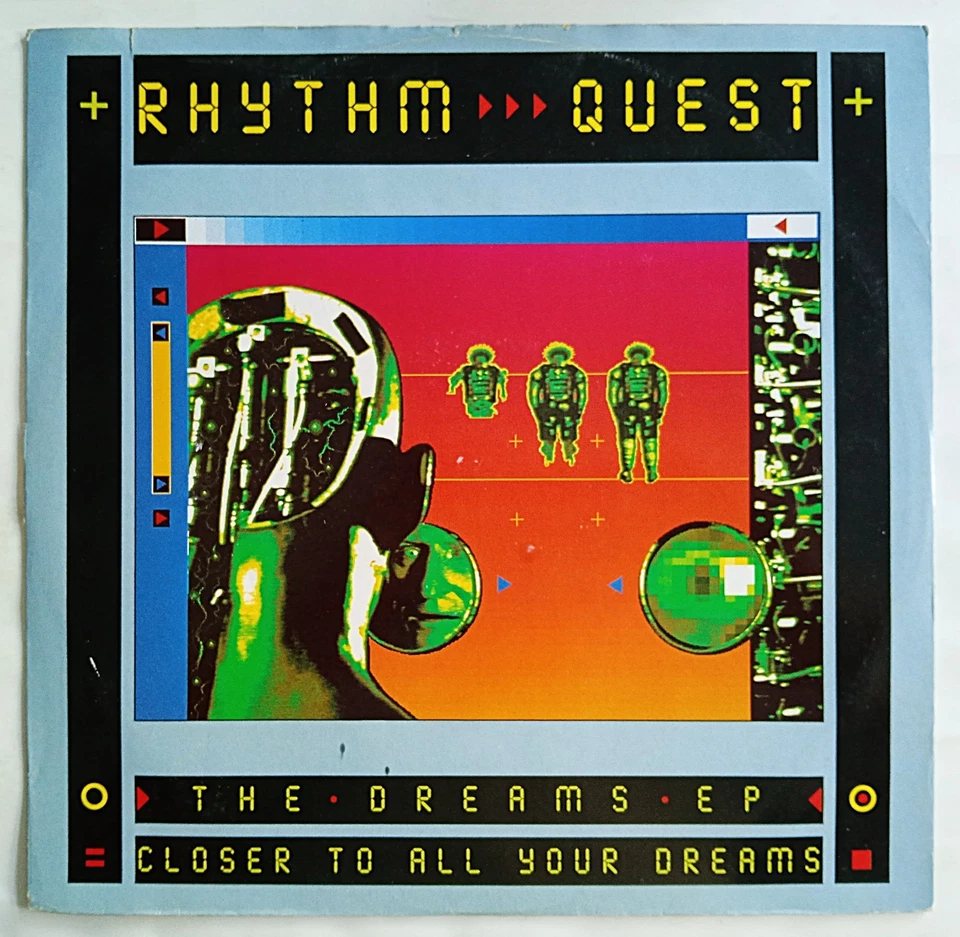 RHYTHM QUEST - THE DREAMS EP 12" VINYL 1992 NETWORK NWKT40 *VG/G* - Image 1 of 4
