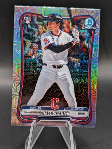 2026 Bowman Chrome CHASE DELAUTER Mojo Refractor RC #37