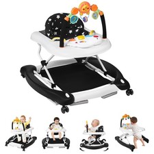 RefoereBabe 5-in-1 Baby Walker for Boys Girls 6-12 Months, Foldable