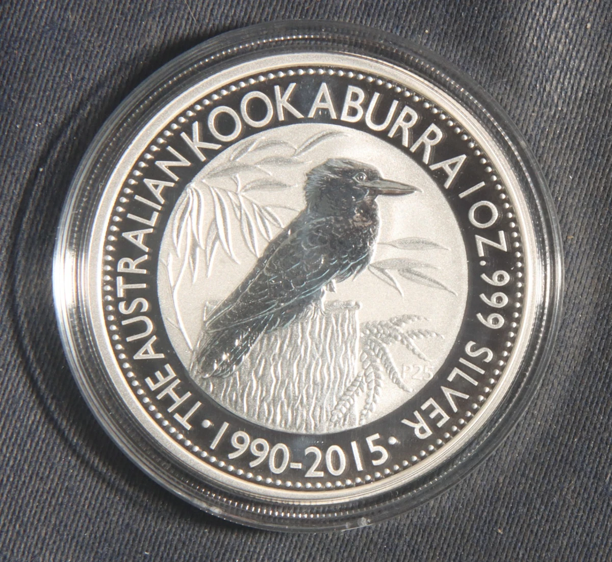 Australian Kookaburra 1 oz Precious Metal Content per Unit 2015