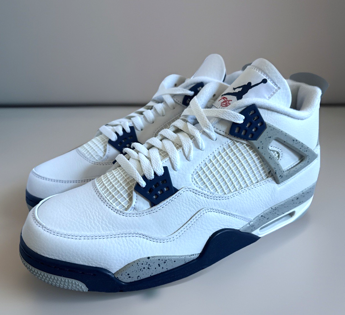 Air Jordan 4 Retro Midnight Navy Men's 13 New 2022 DH6927-140 | eBay
