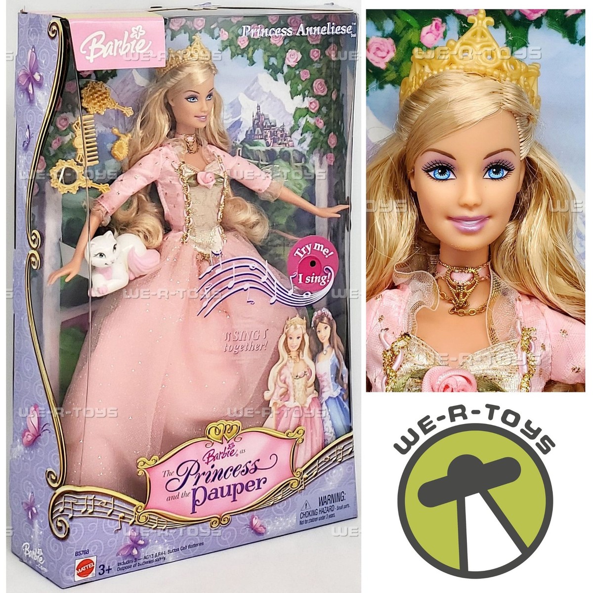 Barbie as The Princess and The Pauper Doll - Princess Anneliese