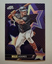 2025 Topps Cosmic Chrome WILLY ADAMES /10 SSP San Francisco Giants